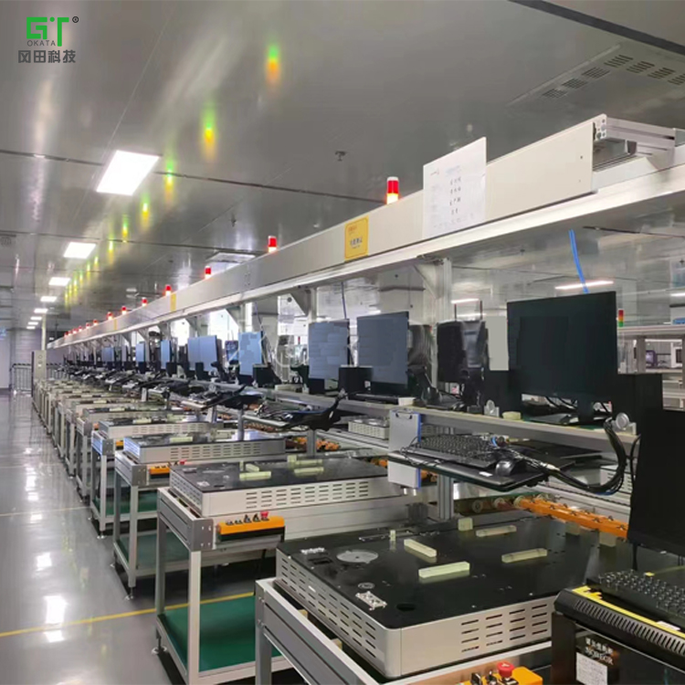 電腦測試測試生產線